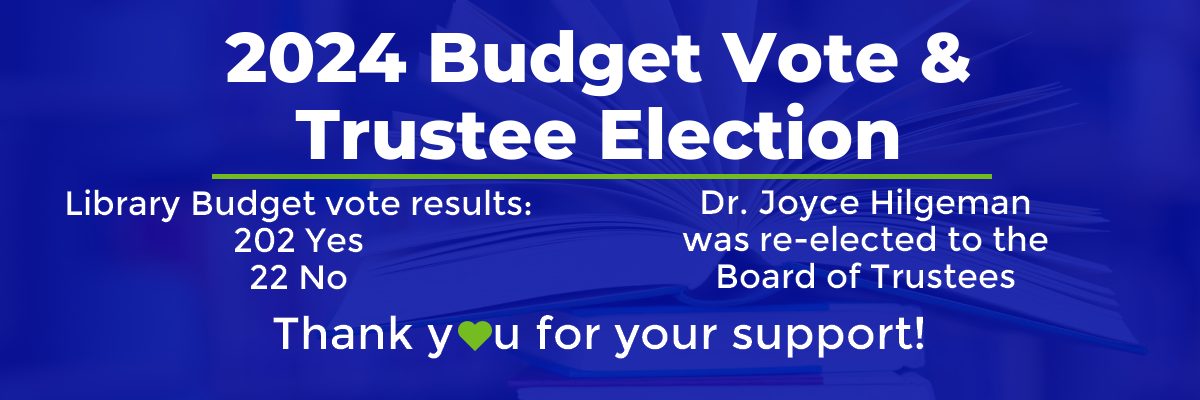 2024 Budget Vote Results