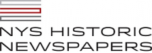 NY State Historic Newspapers logo
