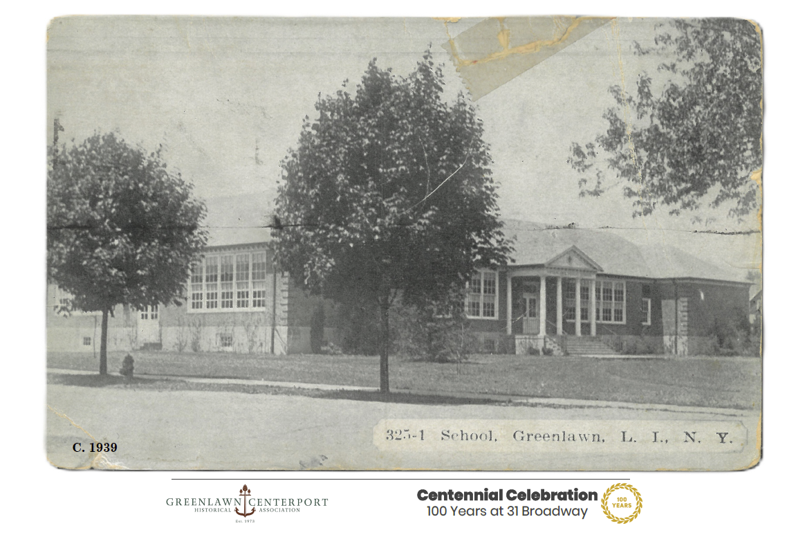 1939 School Postcard - 31 Broadway Centennial Celebration