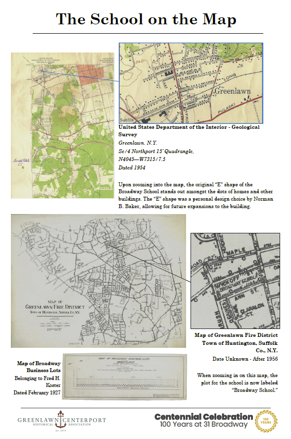 School on the Map - 31 Broadway Centennial Celebration