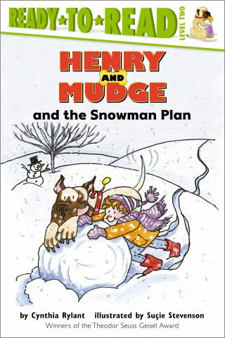 Book cover of Henry and Mudge and the Snowman Plan by Cynthia Rylant.