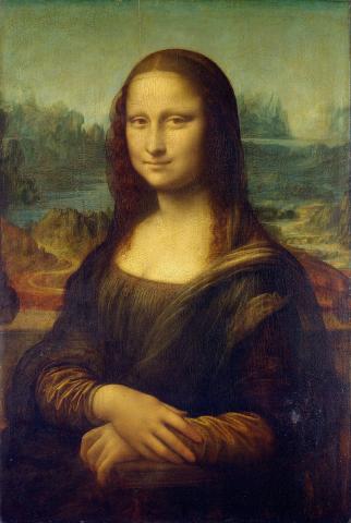 Leonado DaVinci's Mona Lisa portrait