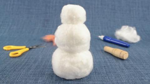 felted snowman