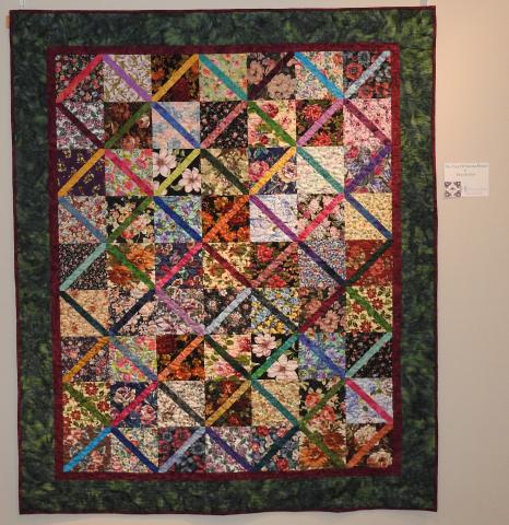 "Year of Staying Home" quilt by Dorothy Gay 2022
