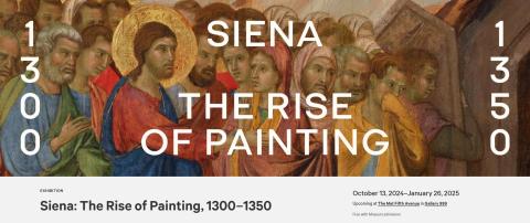 The Met Museum Promotional Image from The Rise of Painting Exhibition