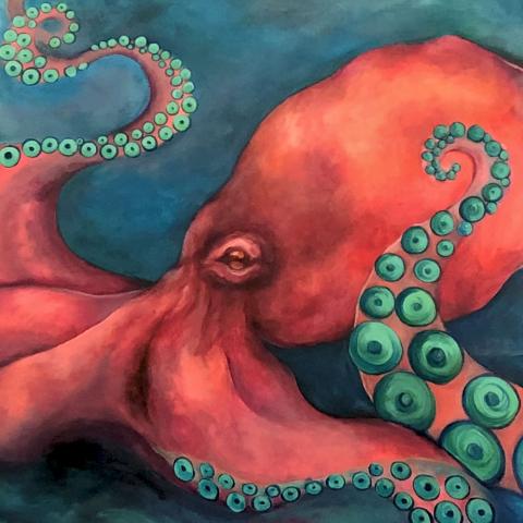 octopus painting 