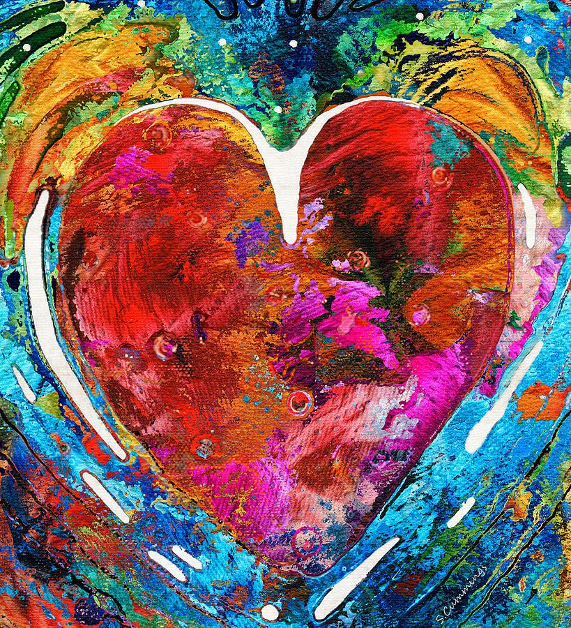 heart painting