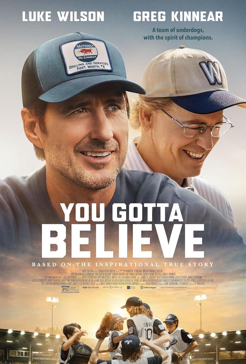 You Gotta Believe DVD cover