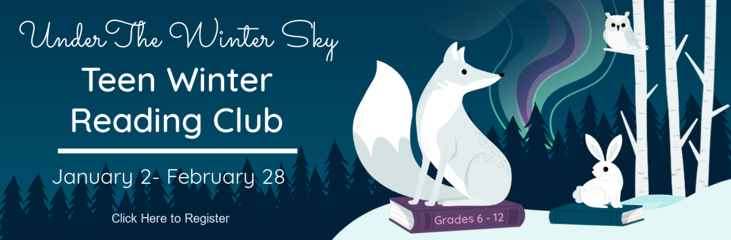 Image for "Under the Winter Sky: 2025 Teen Winter Reading Club"