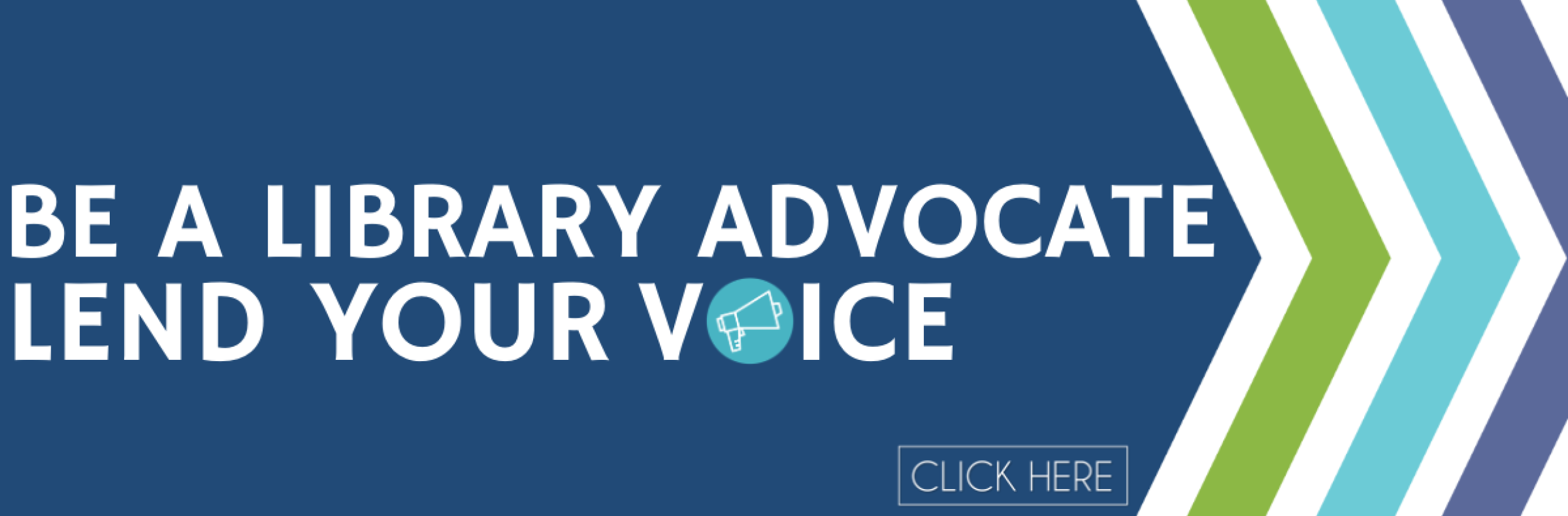 Image for "Be a Library Advocate, Lend Your Voice"